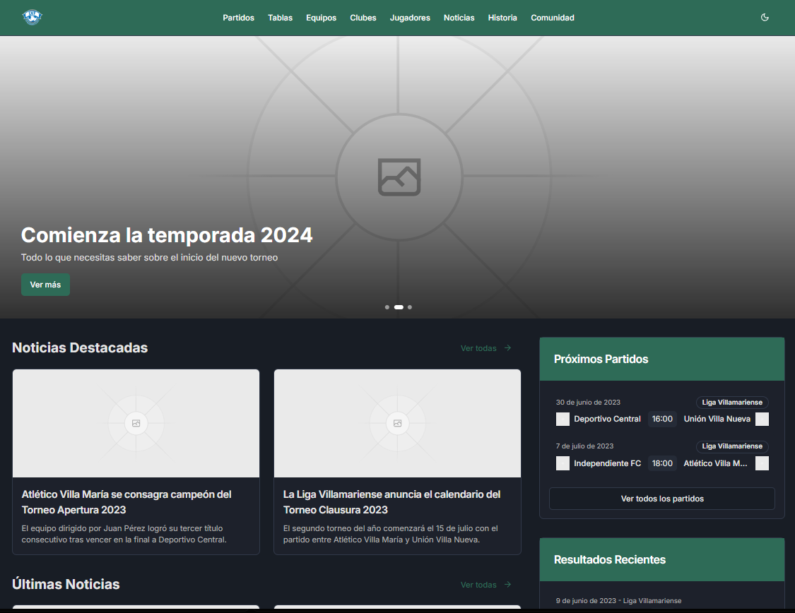 Portal Fútbol Villamariense - Imagen 1